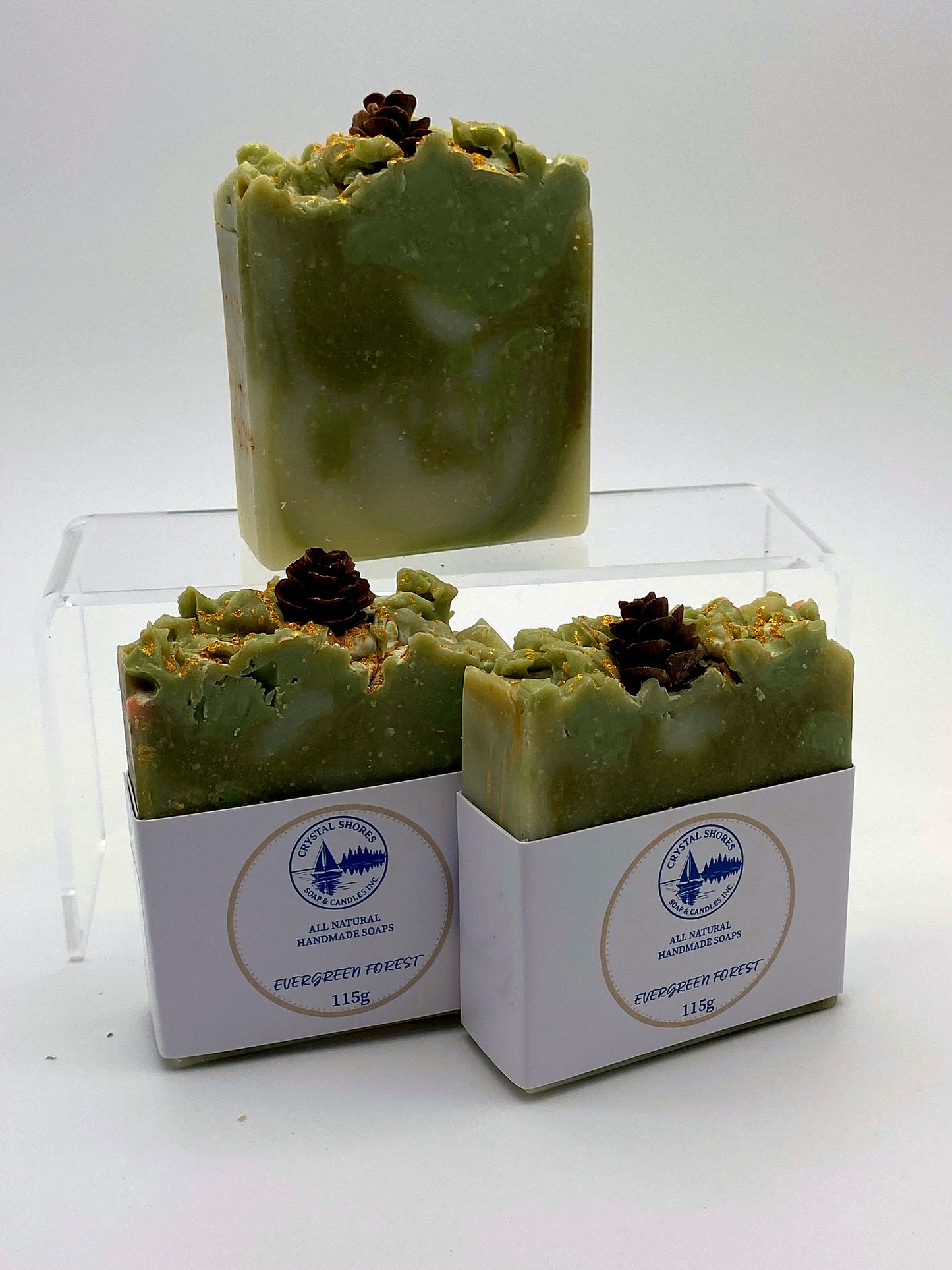 Evergreen Forest — handmade natural soap bars