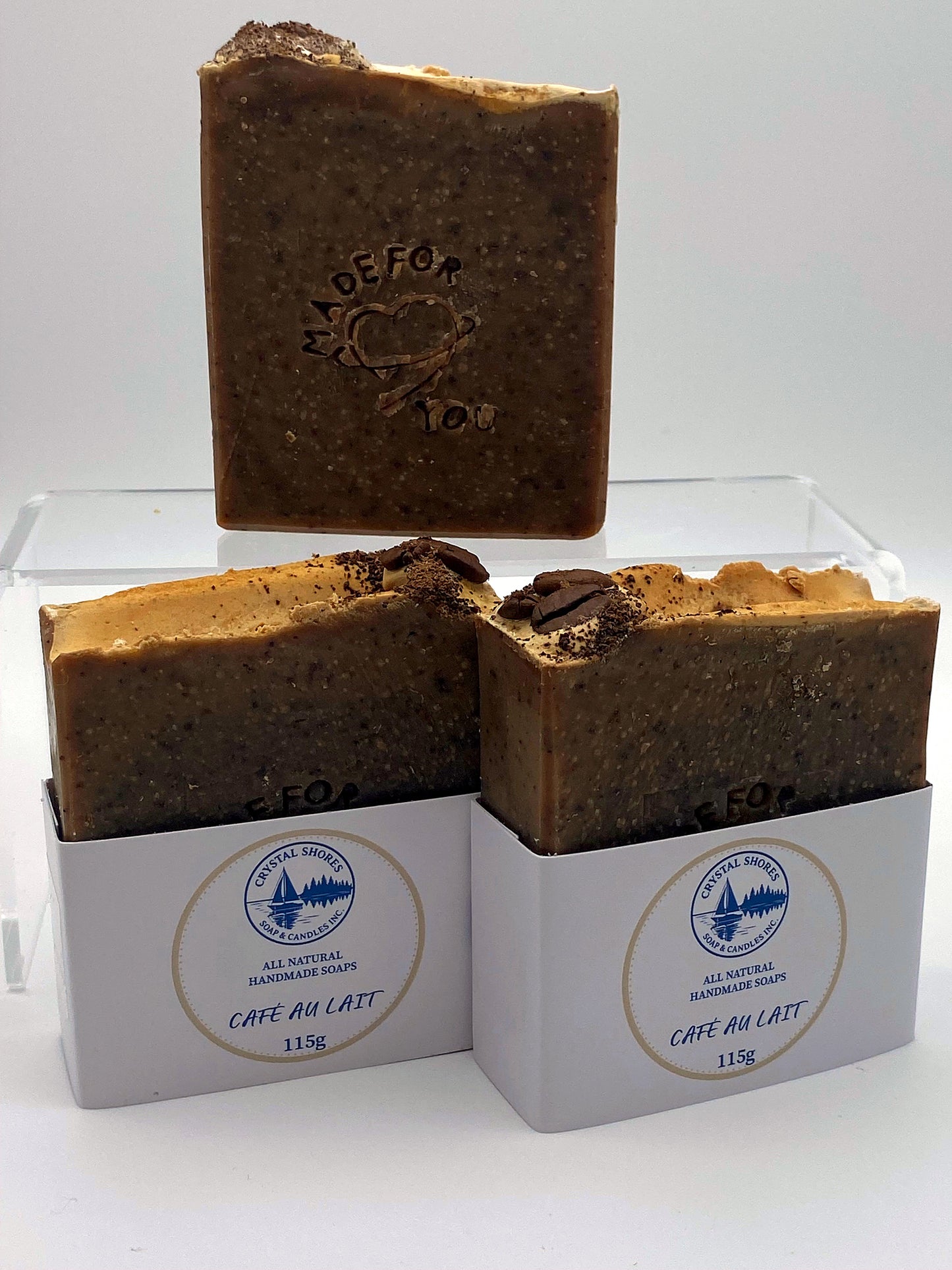 Café Au Lait — handmade natural soap bars