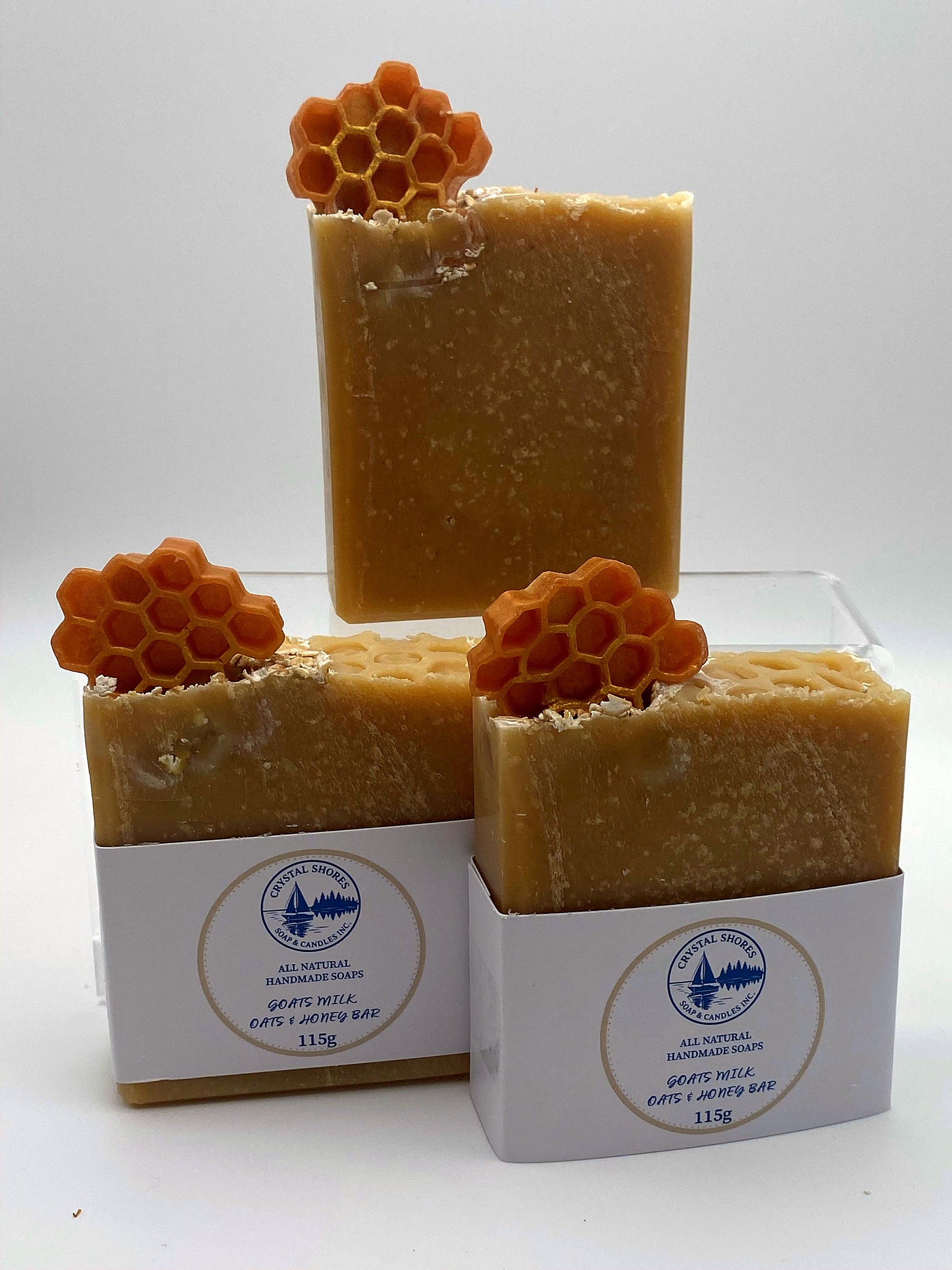 Goat’s Milk, Oats & Honey Bar — handmade natural soap bars