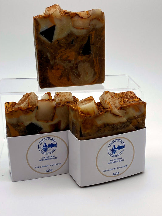 Iced Caramel Macchiato — handmade natural soap bars