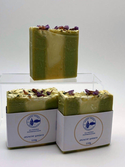 Jasmine Garden — handmade natural soap bars