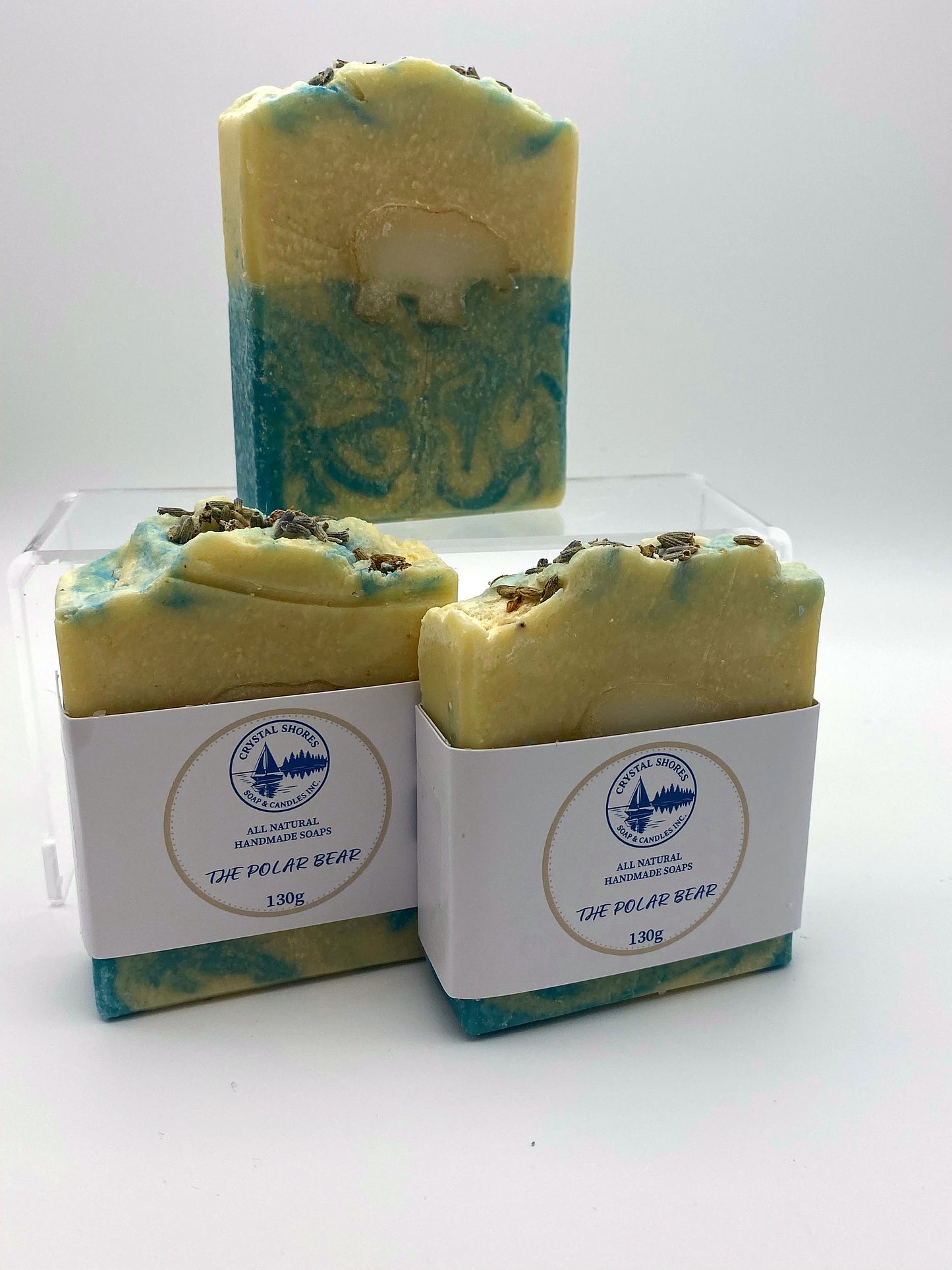 The Polar Bear — handmade natural soap bars