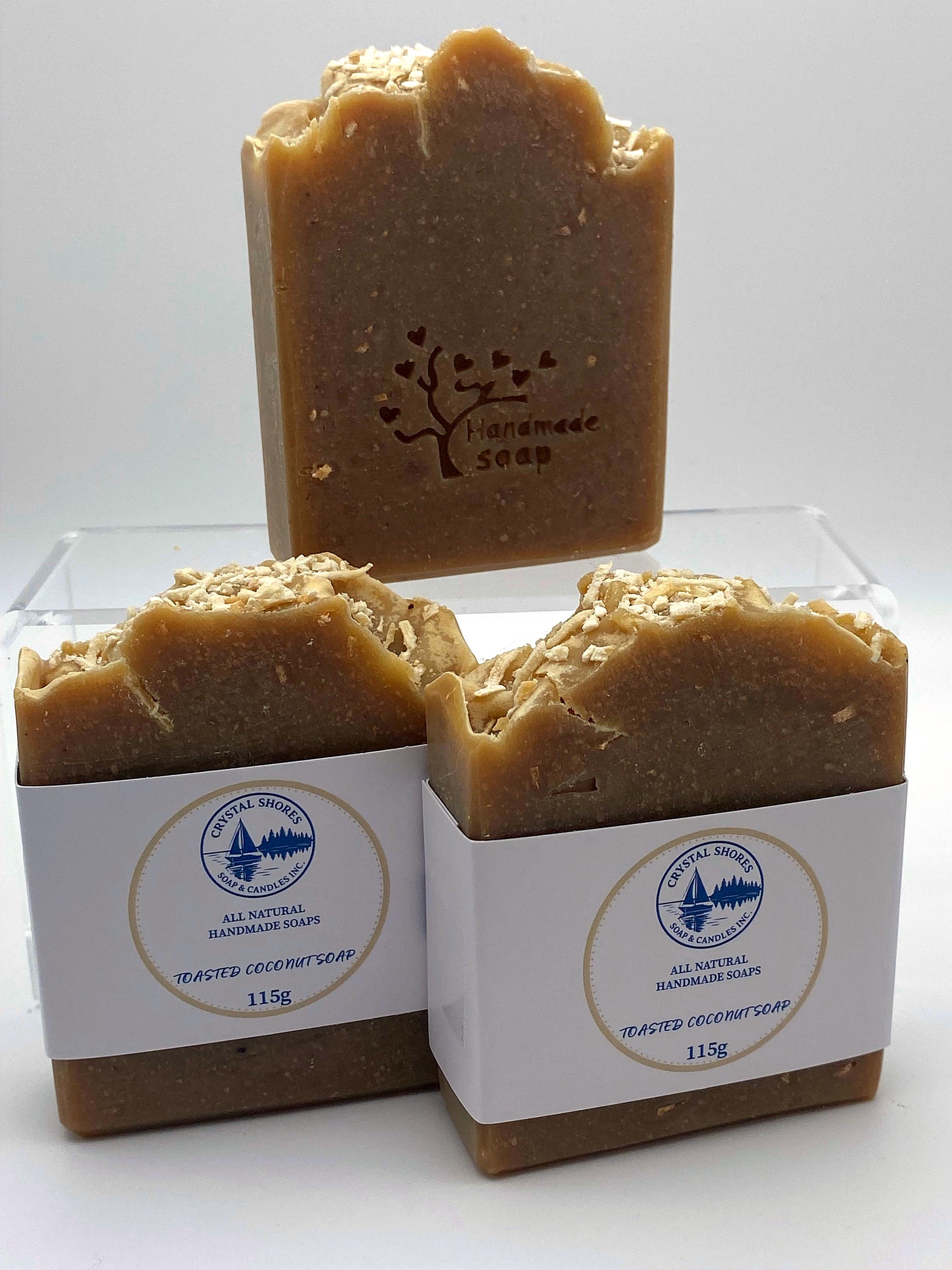 Toasted Coconut Soap — handmade natural soap bars